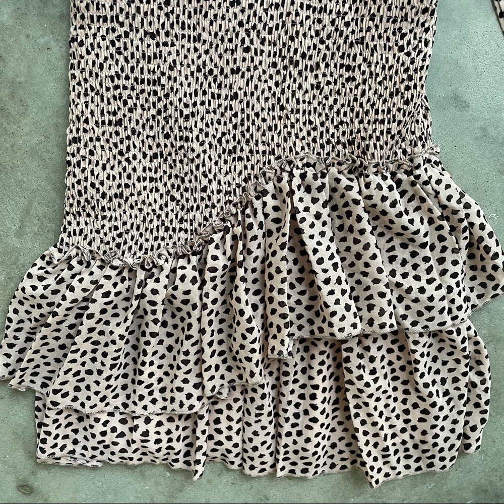 HELLO MOLLY Don’t Take It Personal Beige Dress - Picture 14 of 16
